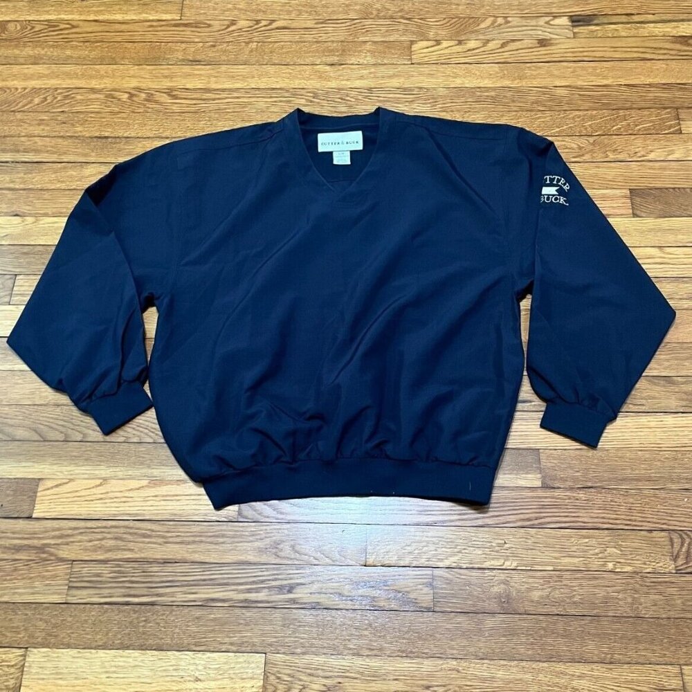 Cutter & Buck Navy Windbreaker Jacket